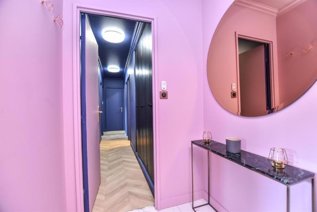 Luxury Paris La Vie En Rose Jacuzzi Terrasse Parking Apartment Ngoại thất bức ảnh