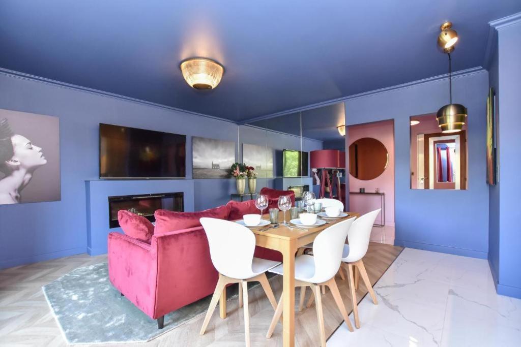Luxury Paris La Vie En Rose Jacuzzi Terrasse Parking Apartment Ngoại thất bức ảnh